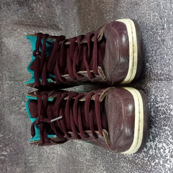Nike Dunk Premium SB Deep Burgundy/Aquamarine 313171 601 Size 9 - Picture 3 of 12